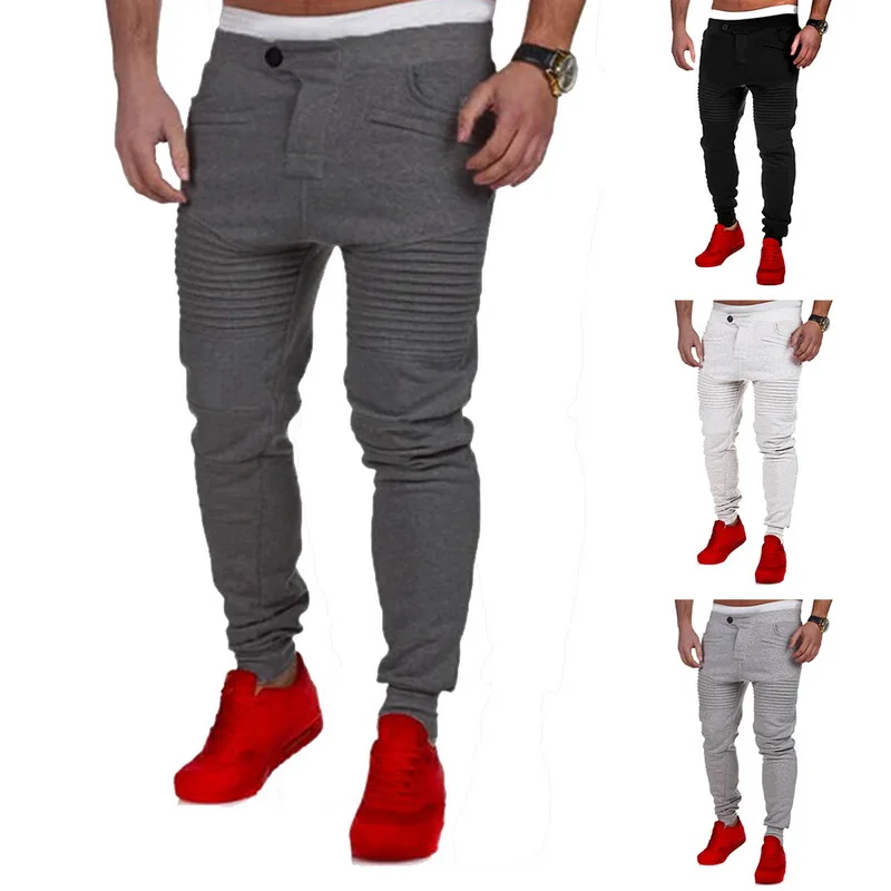

Laamei Spring Fashion Men Sportwear Baggy 2019 New Casual Harem Skinny Pants Slacks Dance Trousers Sweatpants Hot S-3XL