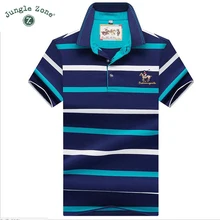 Зона джунглей мужские рубашки поло с коротким рукавом рубашки поло уютные мужские хлопковые поло Повседневные с коротким рукавом алмазные трусы с квадтратным принтом 8091