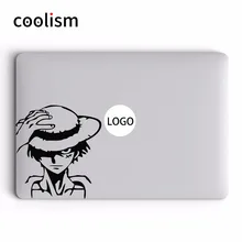 One piece капитан Луффи виниловая наклейка на ноутбук для Apple наклейка для MacBook Air 13 Pro retina 11 12 15 17 дюймов Mac Mi Book наклейка на кожу