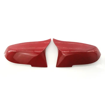 

Left Right M3 M4 STYLE MIRROR COVER CAPS SHINY RED FOR BMW 3 Series F30 320i 328i 330i 335i 4 Series F32 420i 428i 435i 13-2018