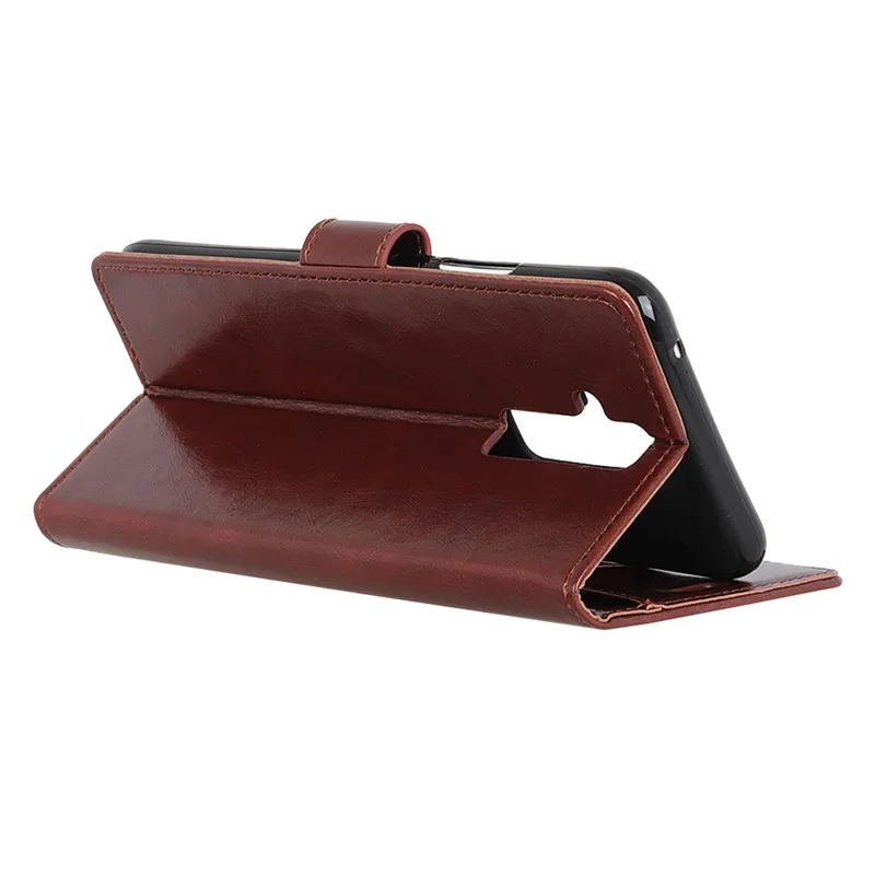 For Huawei Mate20Lite Case Leather Crazy Horse Pattern Phone Bags Cover Case For Huawei Mate20 Lite Flip Cases Retro Card Wallet (7)