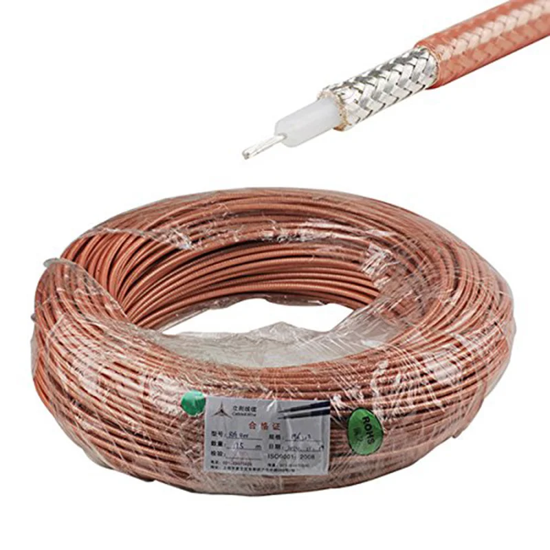ALLISHOP RG400 M17/128 удлинитель RF двойной щит кабель коаксиальный кабель|cable coaxial|cable extension