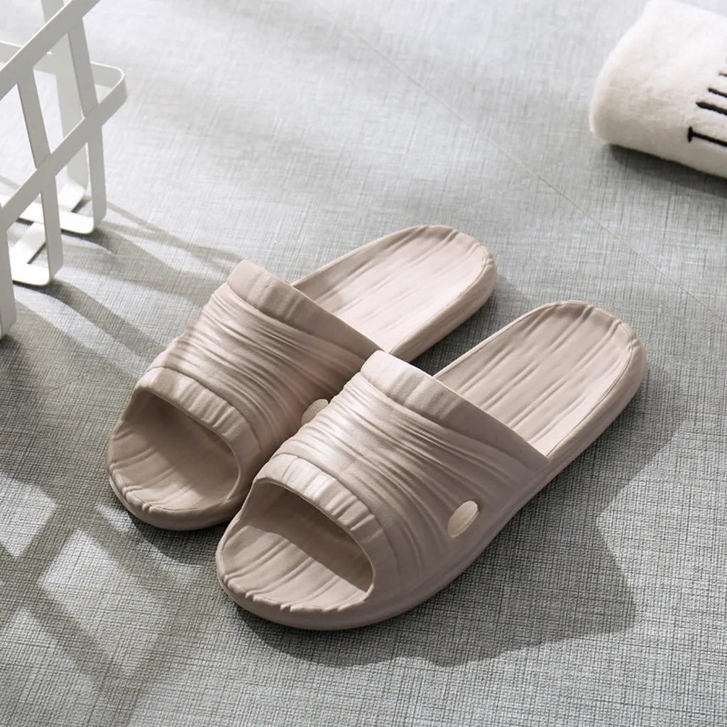 

JAYCOSIN Men Slipper Fashion Men&Women Home Indoors Floor Family Shoes Shower Sandals Skidproof Slippers Big Size Comfort MAY15