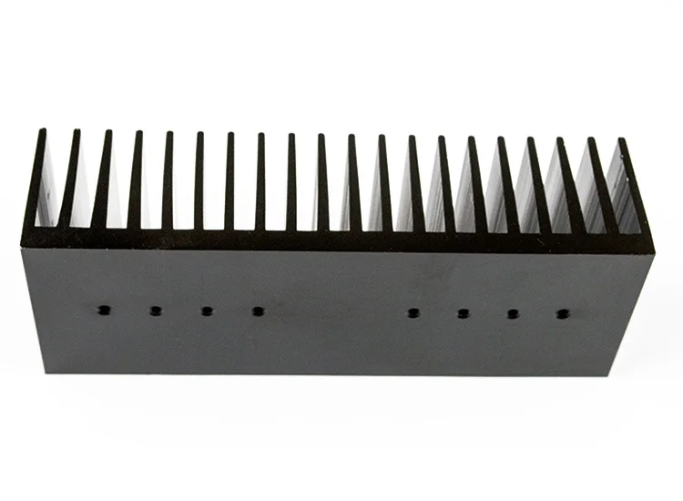 

YZ-1 pcs 155mm * 40mm * 55mm (high) oxidized medium aluminum radiator