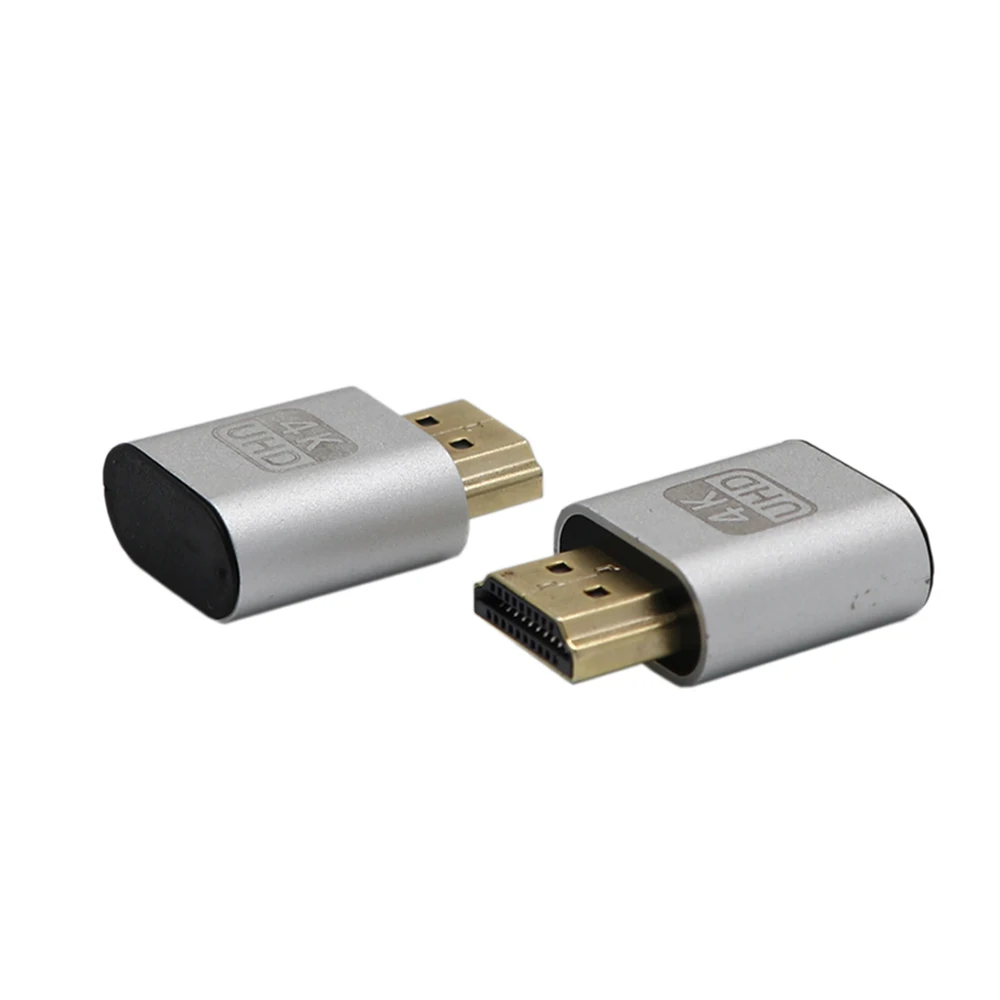 Горячая Распродажа виртуальный разъем VGA HDMI 1 4 DDC EDID пустышный адаптер эмулятор