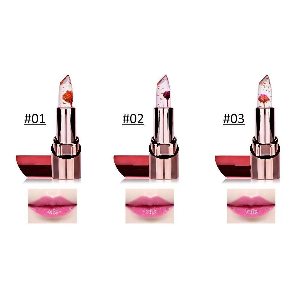 Beli Mode Suhu Berubah Bunga Rasa Buah Lip Balm Lipstik Pelembab Bergizi Bibir Makeup Lipstik 3.5g w W Online Mode Suhu Berubah Bunga Rasa Buah Lip Balm Lipstik Pelembab Bergizi Bibir Makeup Lipstik 3.5g w W