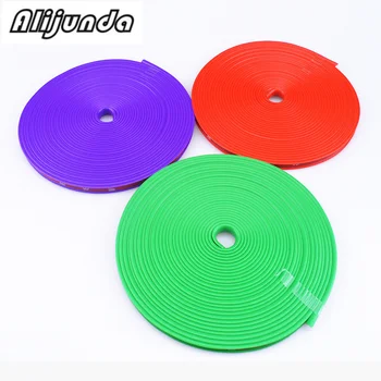 

8 meters/roll Car Wheel hub adornment Article for Peugeot 206 207 208 301 307 308 407 2008 3008 4008