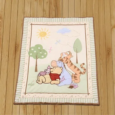 Акция! Мультфильм детское одеяло для Демисезонный младенческой Пеленальный Постельные принадлежности Стёганое одеяло детское одеяло, 110*85 см