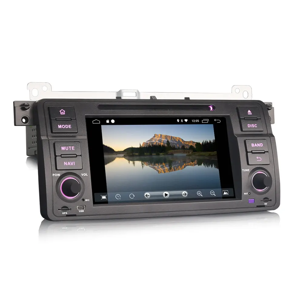 Clearance 7" Android 9.0 Pie OS Car DVD Multimedia Navigation GPS Radio for Rover 75 1999-2005 with External DAB+ Receiver Box Support 4