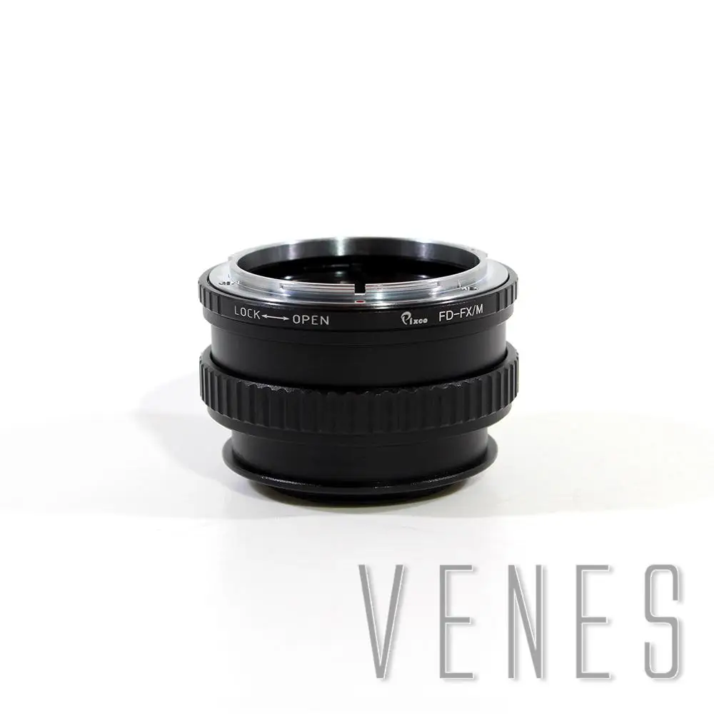 Pixco FD-FX/M Adjustable Macro to Infinity Lens Adapter Suit for Canon FD Lens to Fujifilm X C