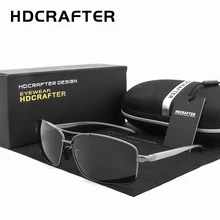 HDCRAFTER фотохромные солнцезащитные очки мужские вождения поляризованные солнцезащитные очки для мужчин Серые линзы очки Oculos de sol