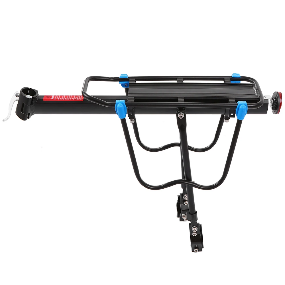 Clearance Mountain Bike Bicycle Cargo Racks Aluminum Bicycle Luggage Carrier MTB Bicycle Mountain Bike Road Bikes Rear Rack Black 9