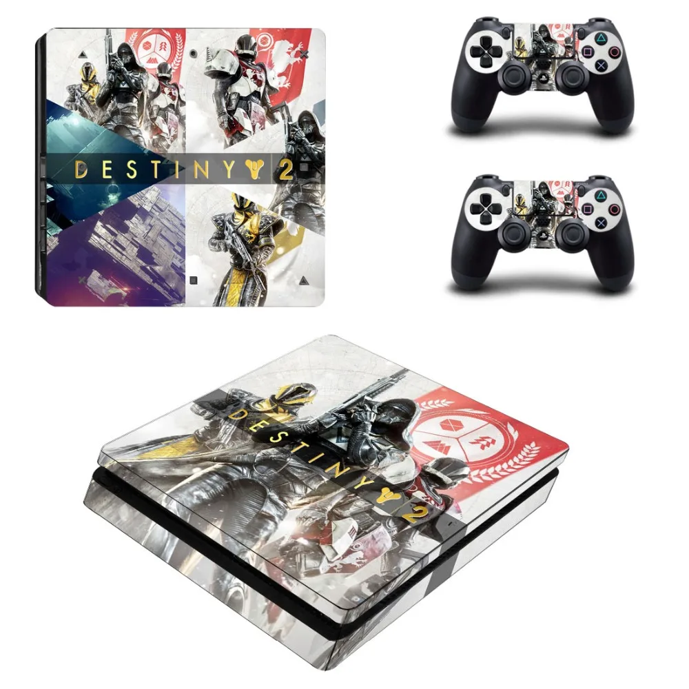 Игра Destiny PS4 тонкая наклейка на кожу Виниловая для Playstation 4 консоль и 2 контроллера