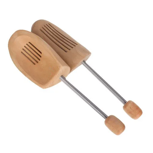 

COSW 2X 1 pair of Shoe Tree Wood Plastic Shoes Care