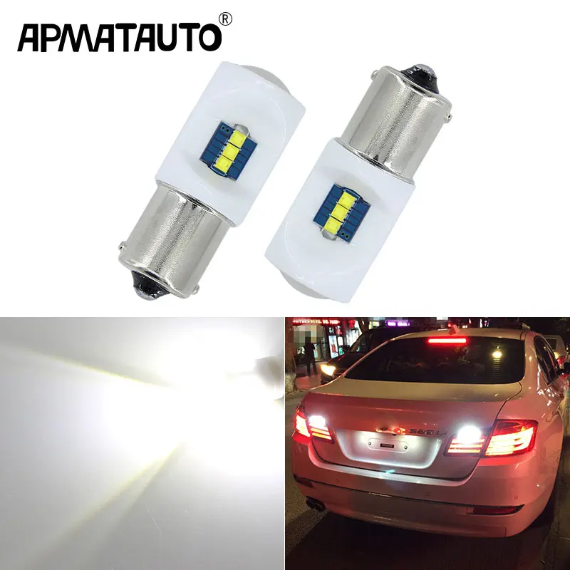 

2X Car Ceramic LED 1156 Ba15s Bulb 45W Rear Reversing Tail Light lamp For BMW 3/5 SERIES E30 E36 E46 E34 X3 X5 E53 E70 Z3 Z4