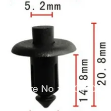 Подходит в 7 мм отверстия пластиковые зажимы крепеж liftgate верхнем окне и нижней гарнир литье чехол для Сатурн 21035345 1998-93