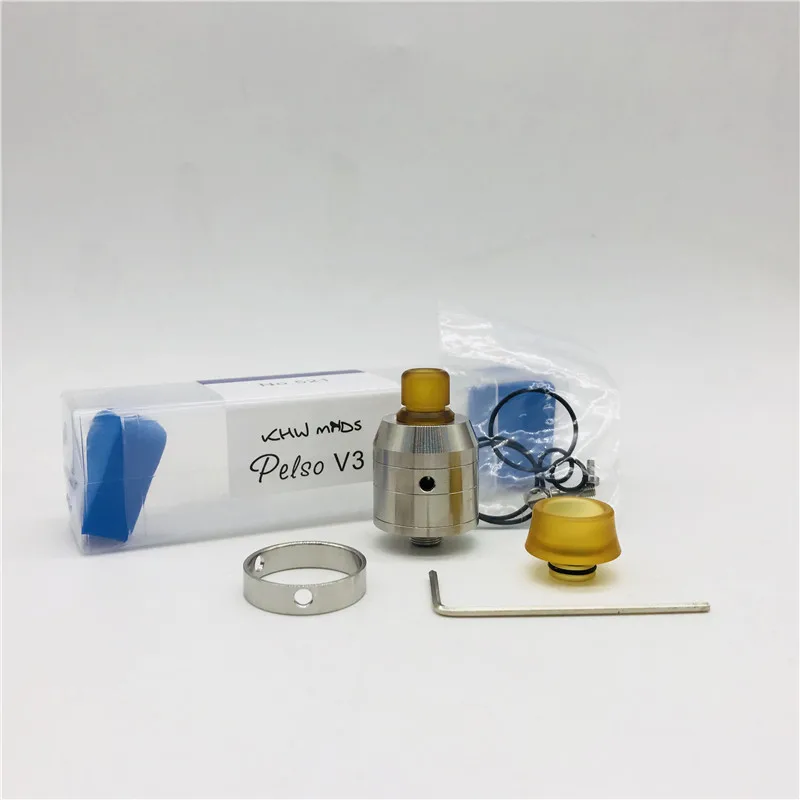 Новое поступление pelso v3 rda распылитель 316 из нержавеющей стали 22 мм diametertop