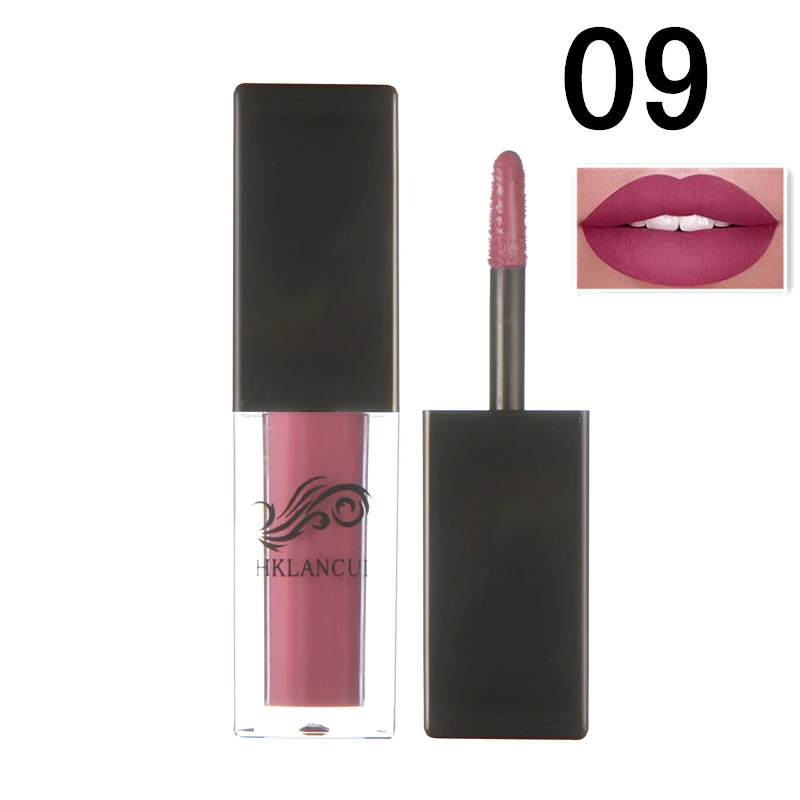 12 Colors Lips Gloss Makeup Waterproof Lipgloss Matte Velvet Liquid Lipstick Make up Maquiagem Lip Blam Cosmetics Tools - Цвет: 1803-9