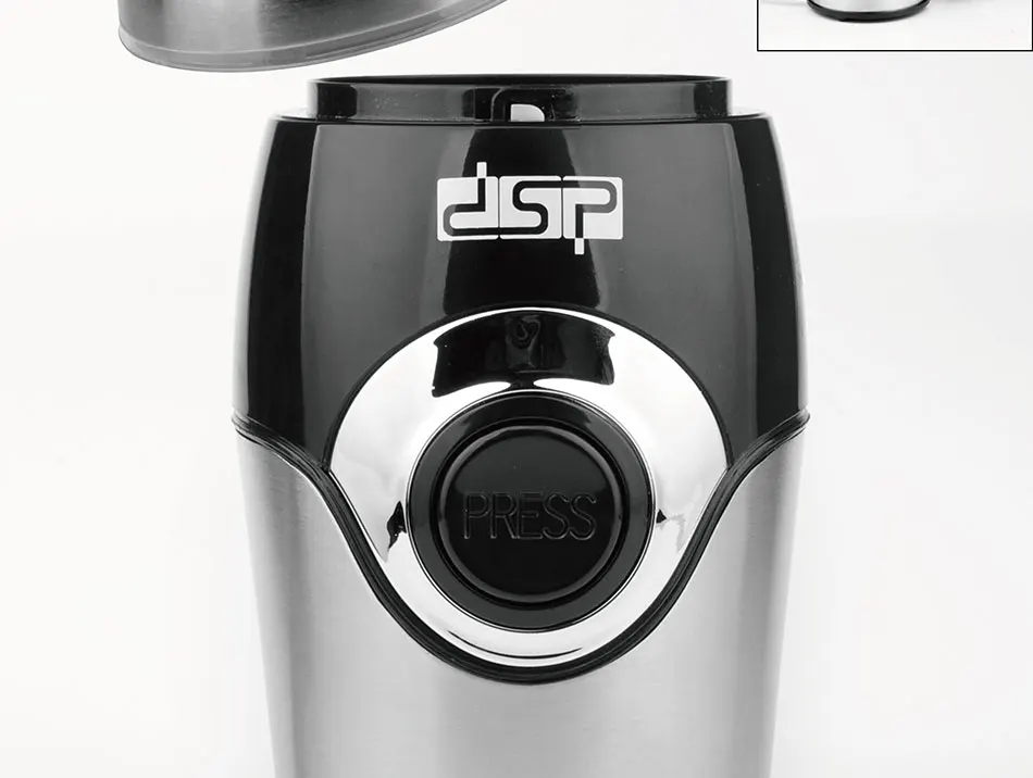 DSP KA001 200 Вт электрическая кофемолка, кофеварка для зерен, лезвия из нержавеющей стали