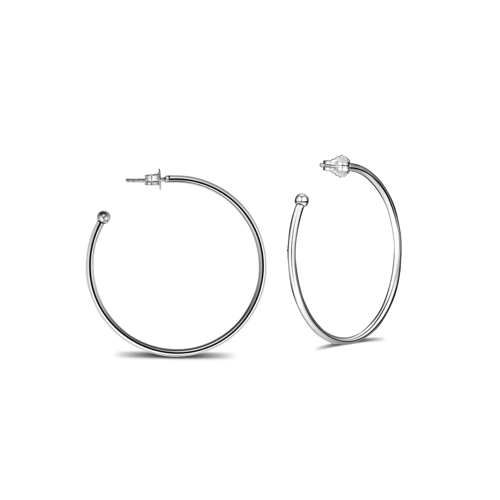 

CKK Earrings for women Large Versatility Hoops Earring BrincoS 925 Sterling Silver Jewelry Pendientes Earings Orecchini