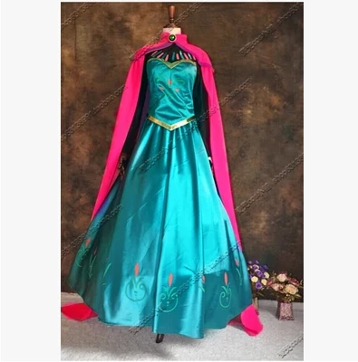 Женское платье Эльзы для косплея|carnival costume|costume for womenelsa dress adult |