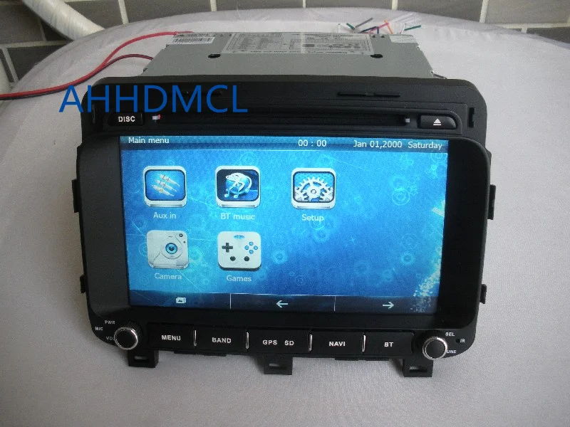 Discount 2 DIN Car Multimedia Player Radio Audio DVD Player GPS Bluetooth For Kia K5 Optima 2014 2015 Magentis 2