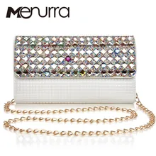 Новинка для невесты, сумка-клатч с бриллиантами и бисером, вечерняя сумочка, сумка на плечо, стразы