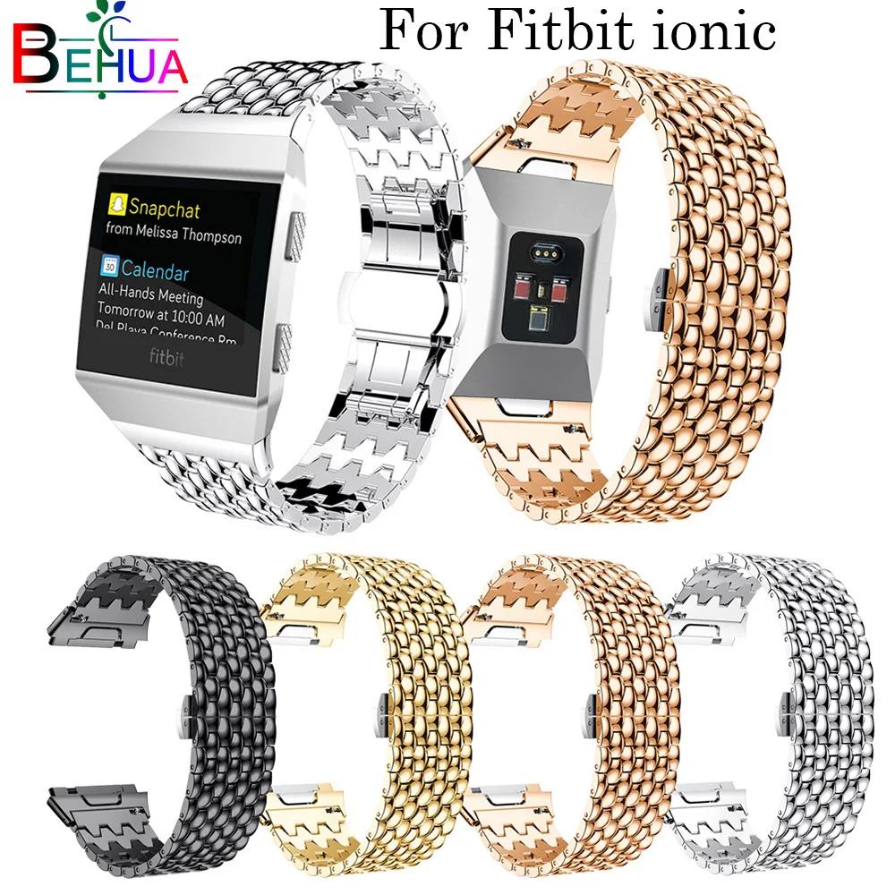 Ремешок для часов Fitbit сменный Браслет из нержавеющей стали умных часов|Ремешки