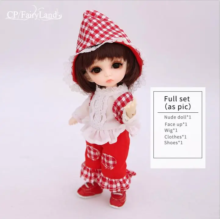 OUENEIFS Pukifee Bonnie Fairyland bjd sd кукла 1/8 игрушка для тела фигурки для кукольного домика fl включает глаза режим тела свободный глаз - Цвет: Fullset in NS as pic