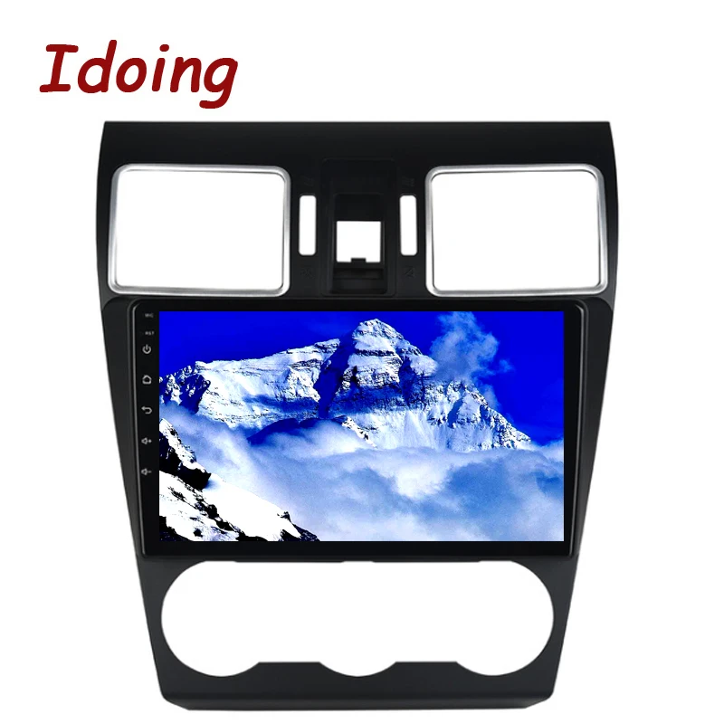 Discount Idoing 9" 2.5D TDA7850 Car Android9.0 Radio Multimedia Player For Subaru Forester 2016-2018 PX5 4G+64G Octa Core GPS Navigation 3