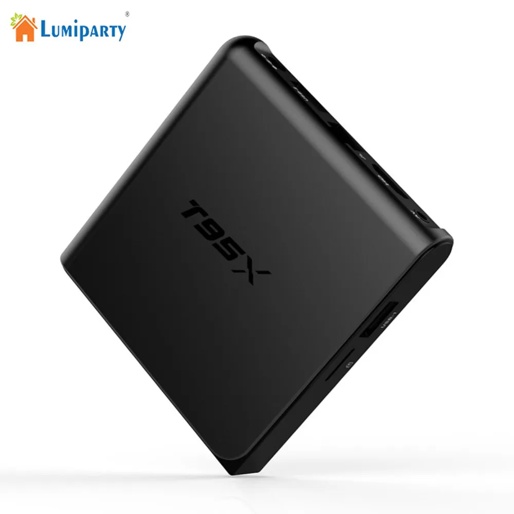 

2019 New Android TV Box Amlogic T95X S905X 2G 8G Quad core Support 3D Moive Built in Wifi HDMI Media Player r32