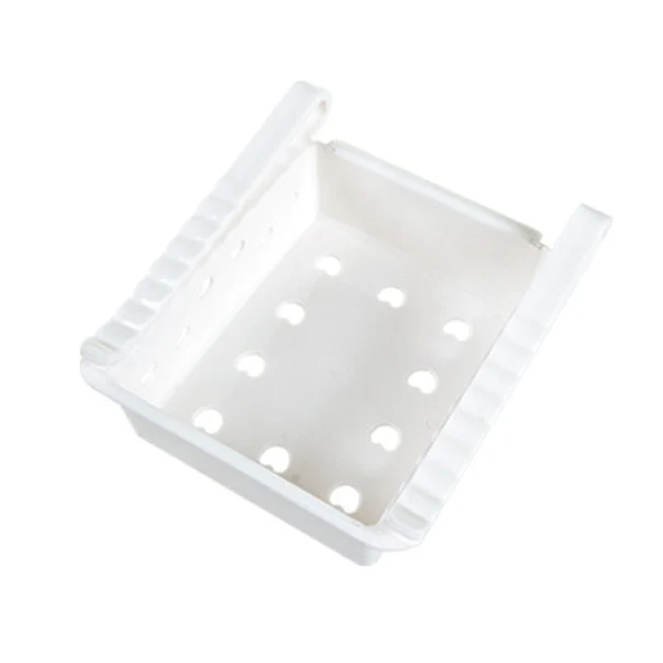 Контейнер в холодильник выдвижной ящик для хранения пластиковый морозильник контейнеры пищевой контейнер свежий разделитель слой Twitch Тип коробки - Цвет: white-A