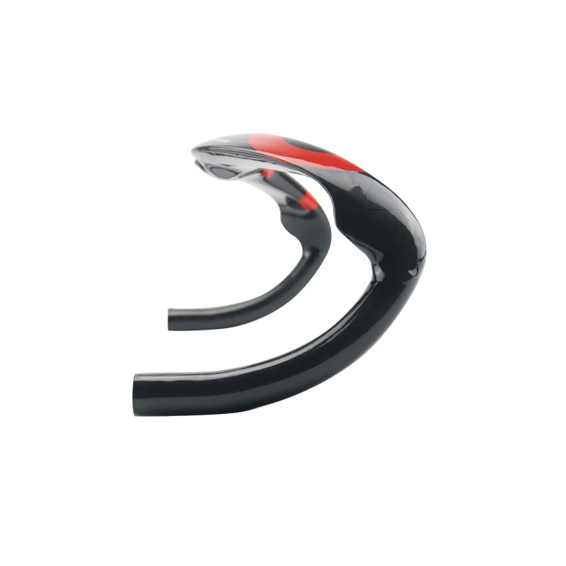 AERONOVA Carbon Handlebar Track Bar Sprinter Drop Bar UD Glossy 31.8mm 375385mm  Racing Hectic Bars Track Competition (3)
