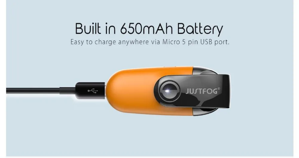 Justfog C601 Sporty Pod Starter Kit-8
