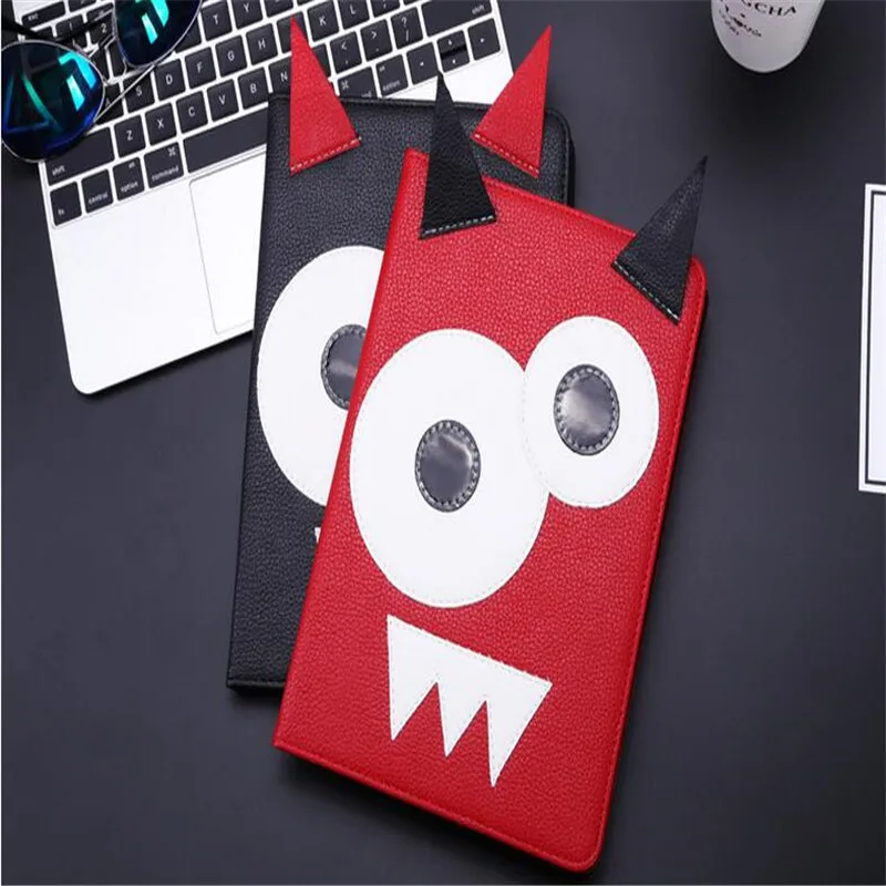 

2017 new arrive personality character tablet cover for ipad mini 1 2 3 common leather case with Card slot Smart sleep
