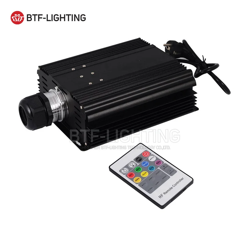 

Wholesale RGB 45W LED Fiber Optic Engine 20key RF Remote controller for all kinds fiber optics 8 kinds of color,6 changing modes