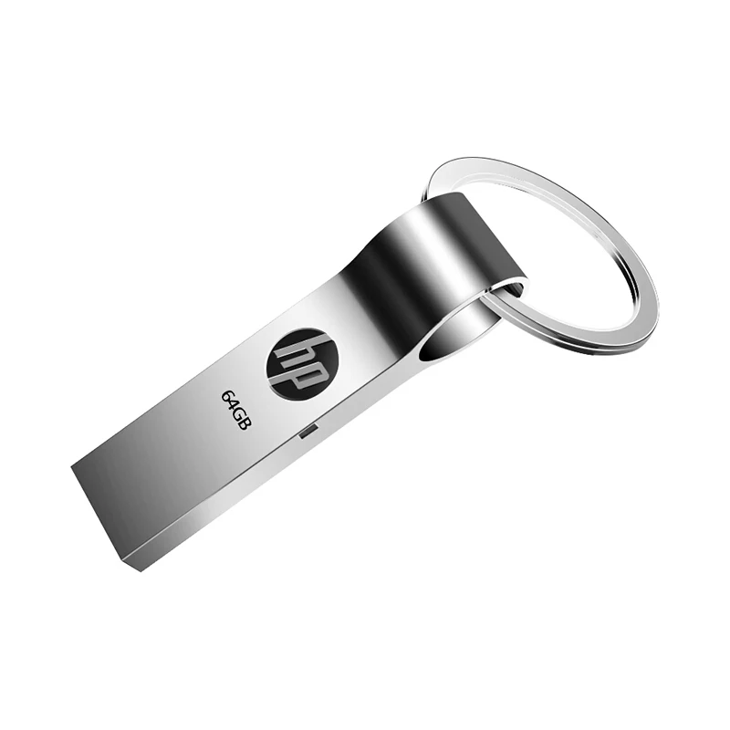 Original HP usb flash drive cle usb 16gb 32gb 64gb memoria usb key metal Pendrive newest disk on key pen drive Stick Dropship (3)
