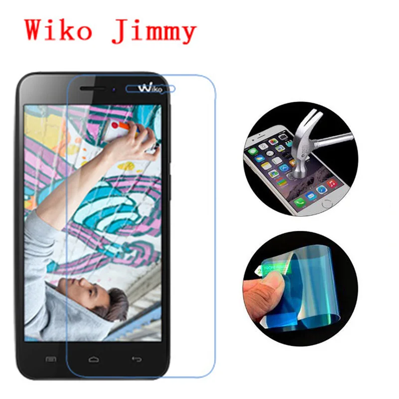 3 шт. Лидер продаж защита для экрана Wiko Jimmy закаленное стекло премиум класса