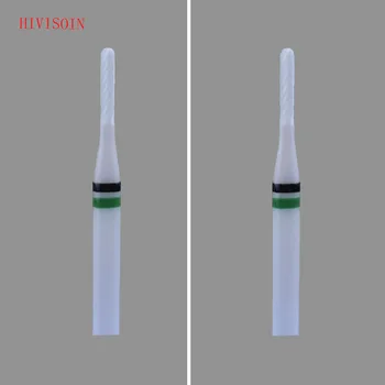 

2Pcs/Lot White Zirconia Ceramic Dental Lab Burs - Cylindrical Cut - Cross Cut (0211.012)