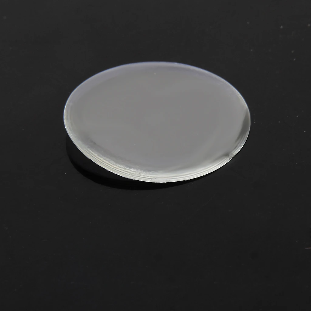 100 Piece 1 inch Crystal Clear PVC Adhesive Circles Bottle Cap Sticker for Bottle Cap DIY Crafts Supplies