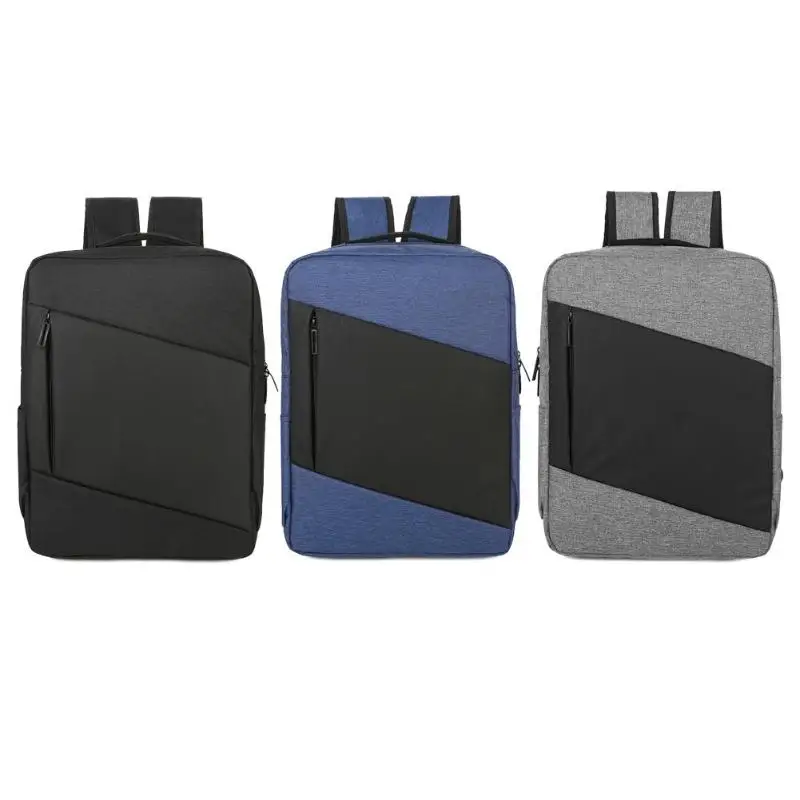 Зарядка через usb Бизнес школьные сумки для ноутбука мужские рюкзаки большой