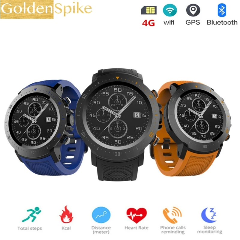 New 4G LTE Smart Watch A4 Android 7.1 MTK6739 Quad core 1G Ram 16G Rom