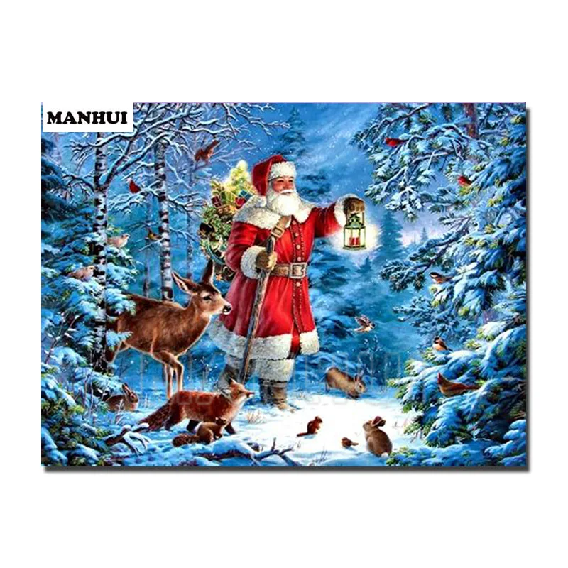 New Year 5d diy Diamond Painting Cross Stitch Christmas Diamond Mosaic full Round/Square Embroidery Cartoon Princess 282