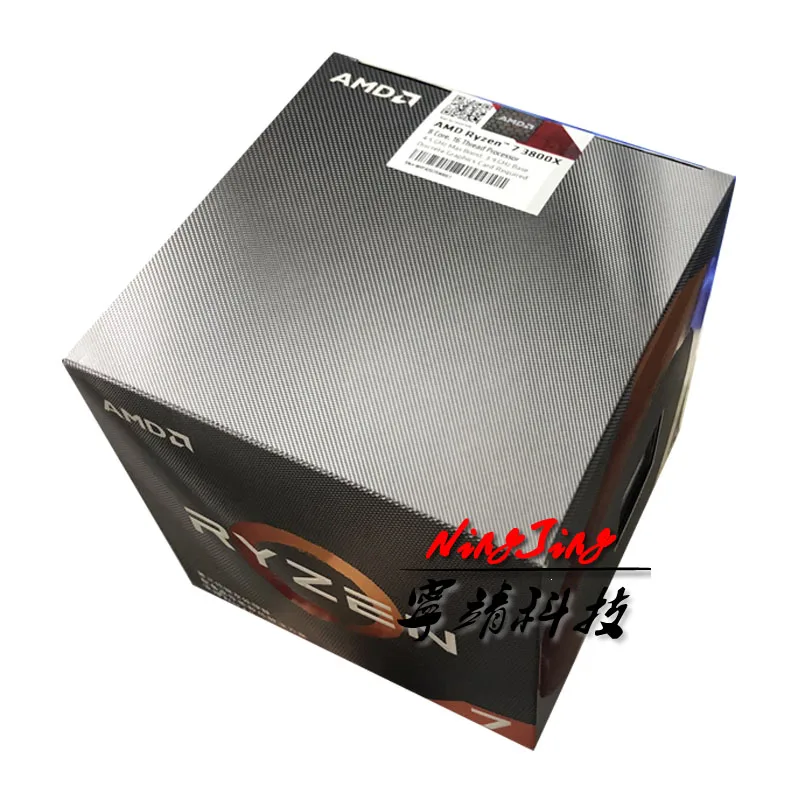 Процессор AMD Ryzen 7 3800X R7 3800X3 9 ГГц Восьмиядерный процессор с шестью резьбой 7NM L3 = 32M 100