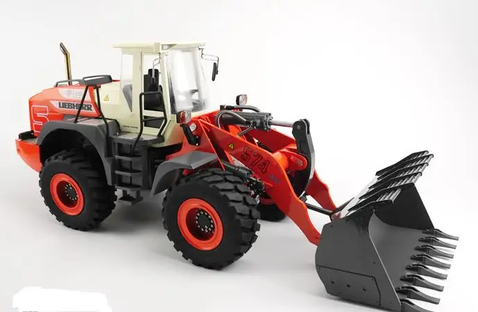 1/15 Scale RC пульт дистанционного управления полностью металлический гидравлический