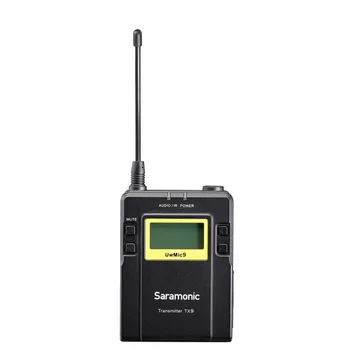 

Brand Saramonic UWMIC9 Broadcast UHF Camera Wireless Lavalier Microphone System Transmitters +One Receiver for DSLR Camcorder
