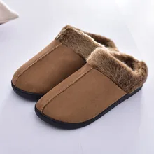 Для мужчин's; бархатные теплые домашние тапочки с бантом для Для мужчин Нескользящие удобные домашние тапочки; сезон зима плюшевые прочные домашние тапочки Для мужчин