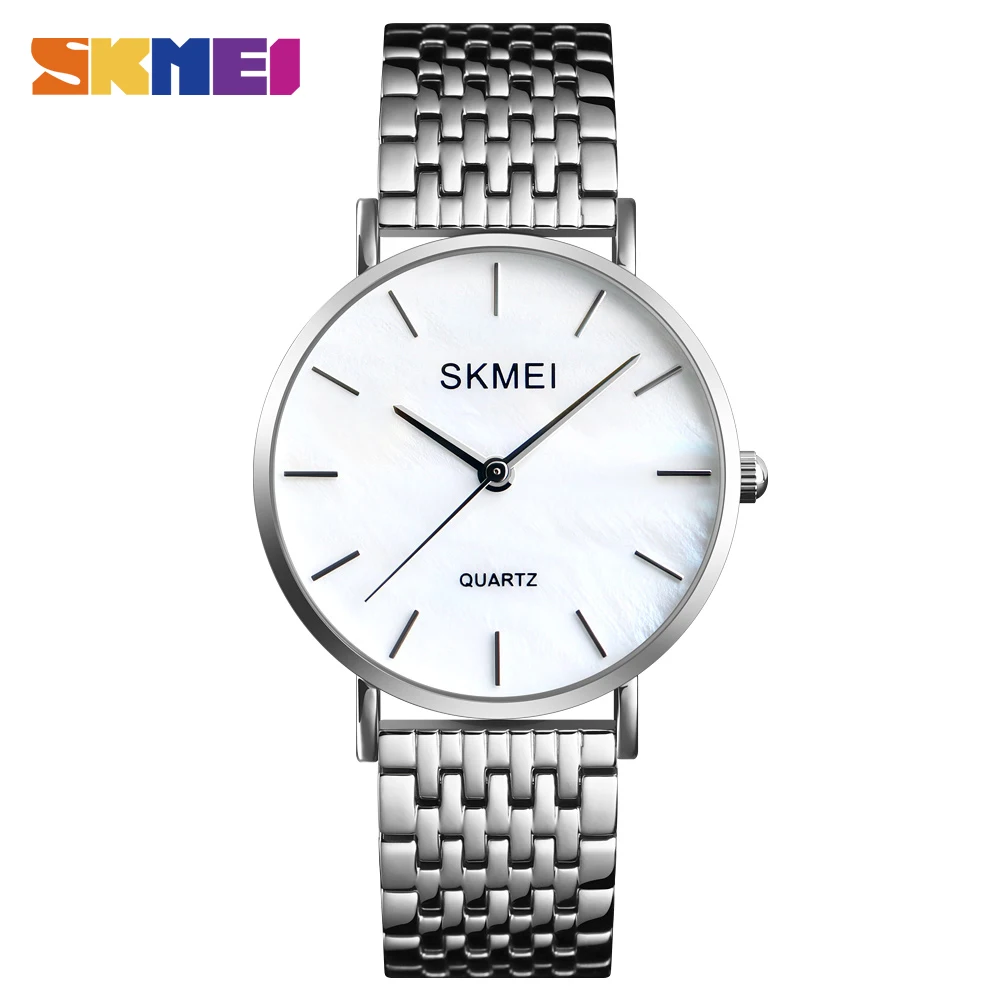 

SKMEI NEW Women Watches Quartz Wristwatch ladies Watch 30M Waterproof Stainless Steel Wristband reloj mujer