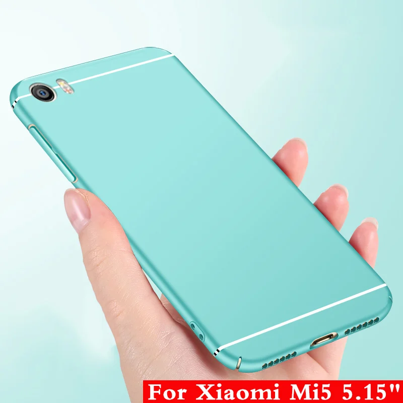 

KBUBYT For for xiaomi mi 5 Case xiaom mi5 Cover Luxury PC Hard Matte Back Phone Cover Xiaomi Mi 5 M5 Mi5 Pro Prime Cases 5.15