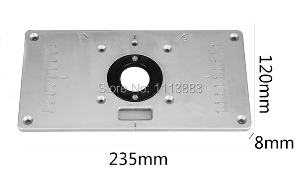 Вставная пластина+ триммер роутера ладони 520 W, 1/" Цанга